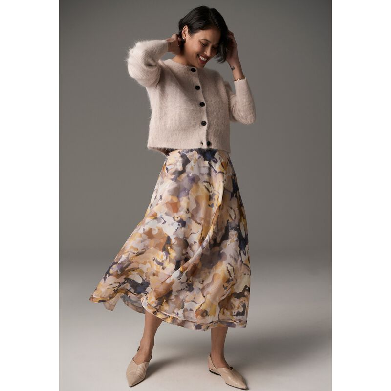 POL Collage Half Circle Skirt image number 3
